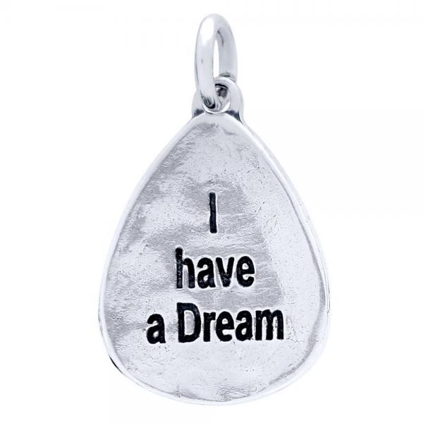Pandant argint 925 cu doua fete I have a Dream si all things are possible PSX0601 [2]